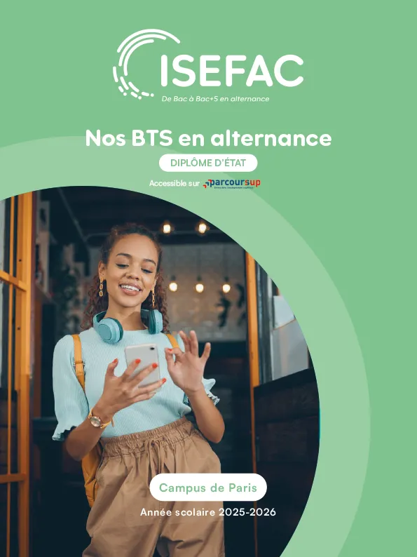 BTS en alternance ISEFAC accessibles sur Parcoursup