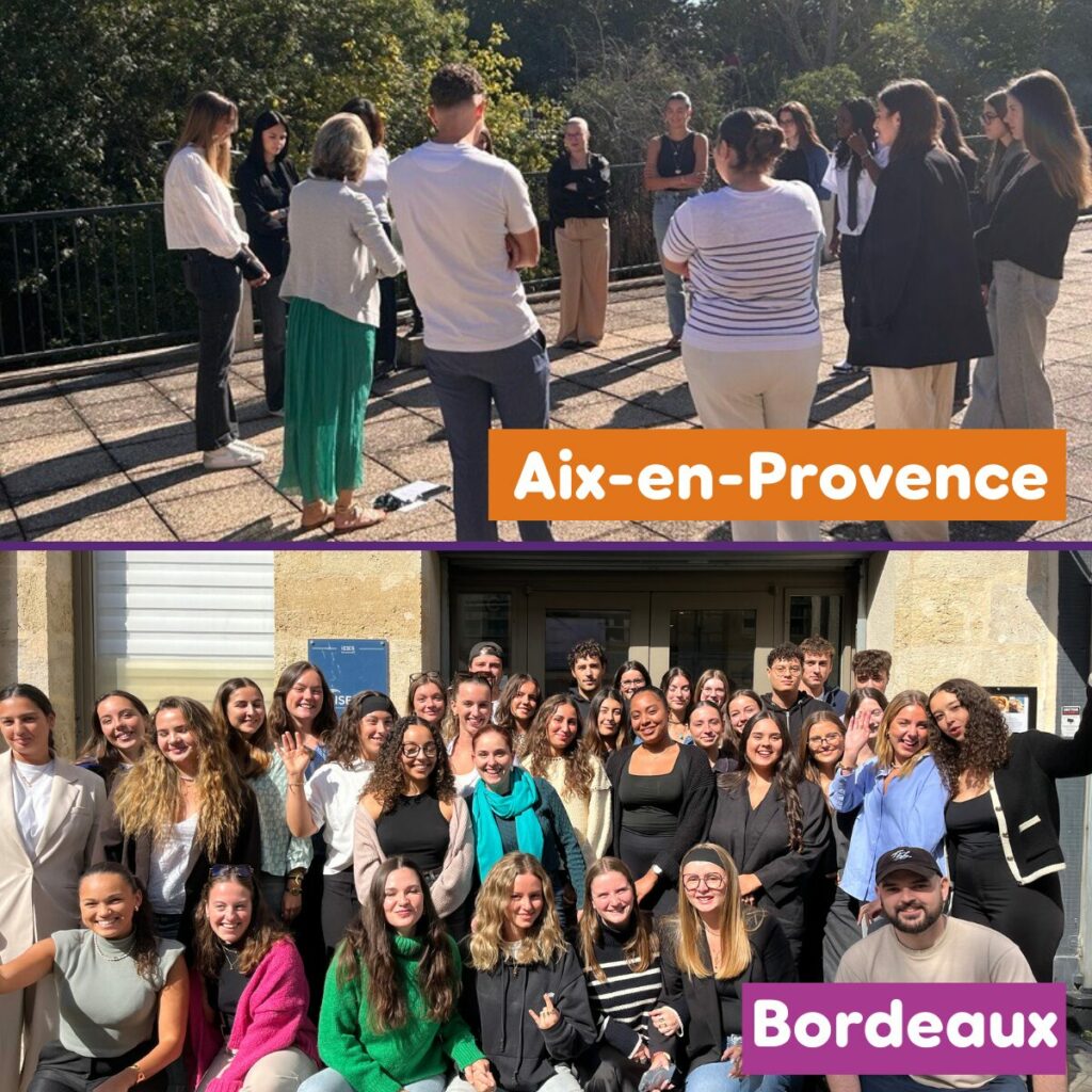 Rentrée 2024-2025 Aix-en-Provence et Bordeaux