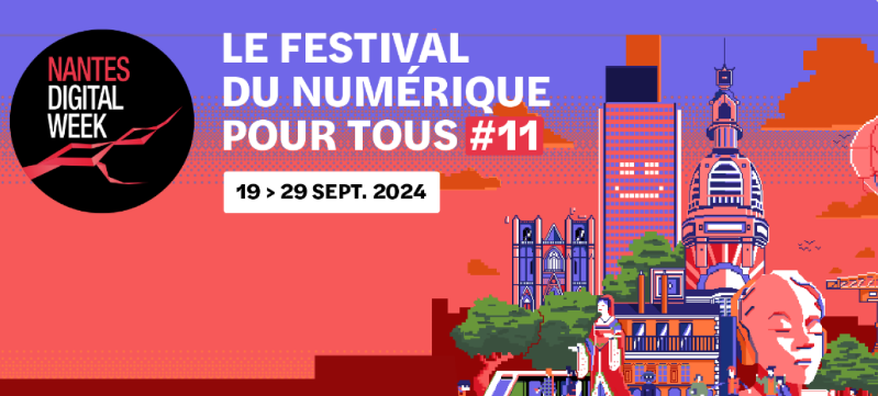 Affiche de la Nantes Digital Week