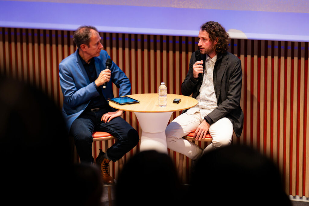 Conférence sur le Delta festival aux Professional ISEFAC Day's par Loïc Marino, Directeur du développement événementiel du Delta festival et animé par Jacques Pary, Animateur et Journaliste chez RÉPUBLIK.